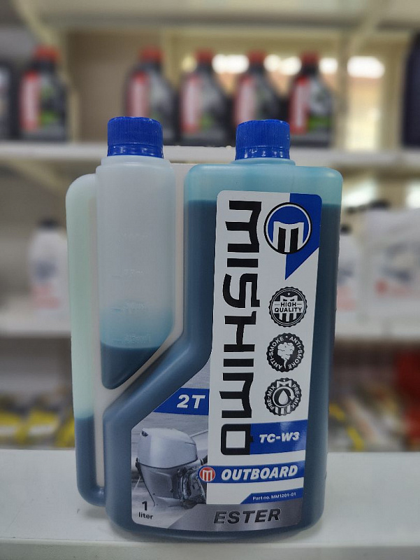 Масло MISHIMO 2T OUTBOARD (ESTER) полусинтетика 1 л в Ухте
