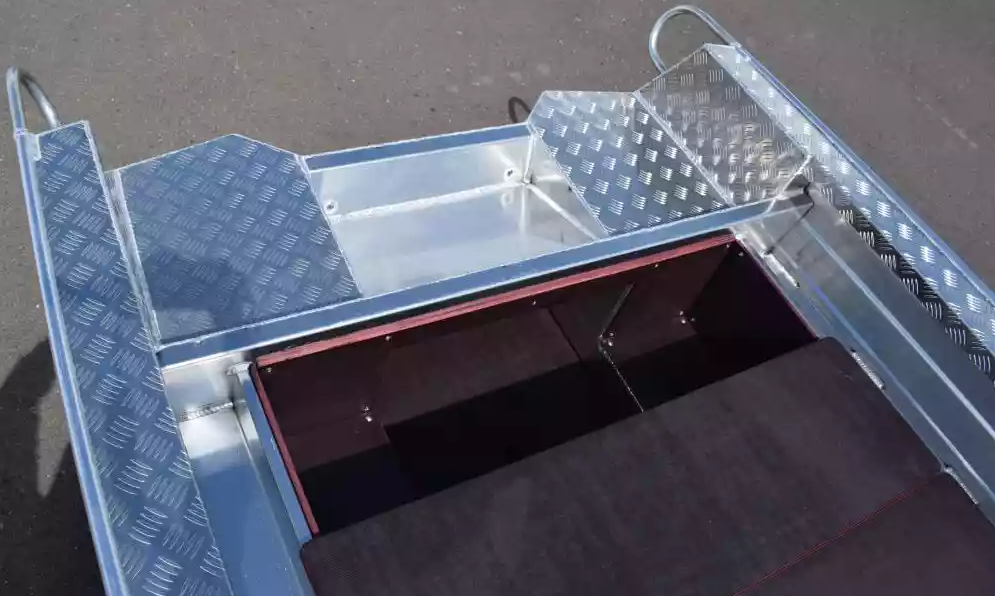Алюминиевая лодка Wyatboat-390Р Fish в Ухте