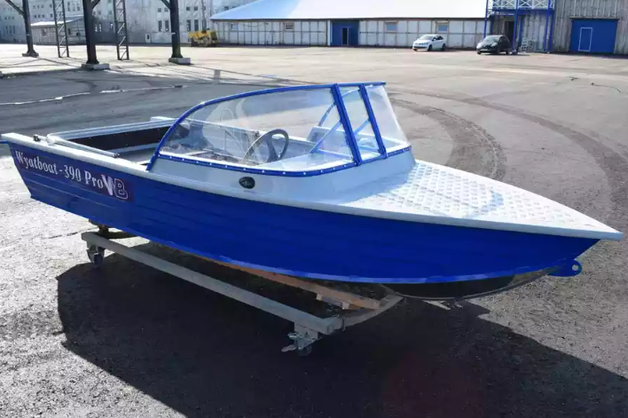 Алюминиевый катер Wyatboat-390 Pro в Ухте