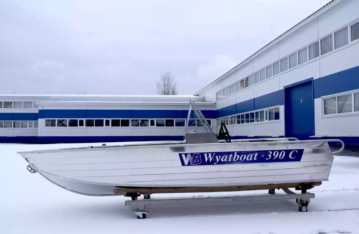 Алюминиевый катер Wyatboat-390 C в Ухте