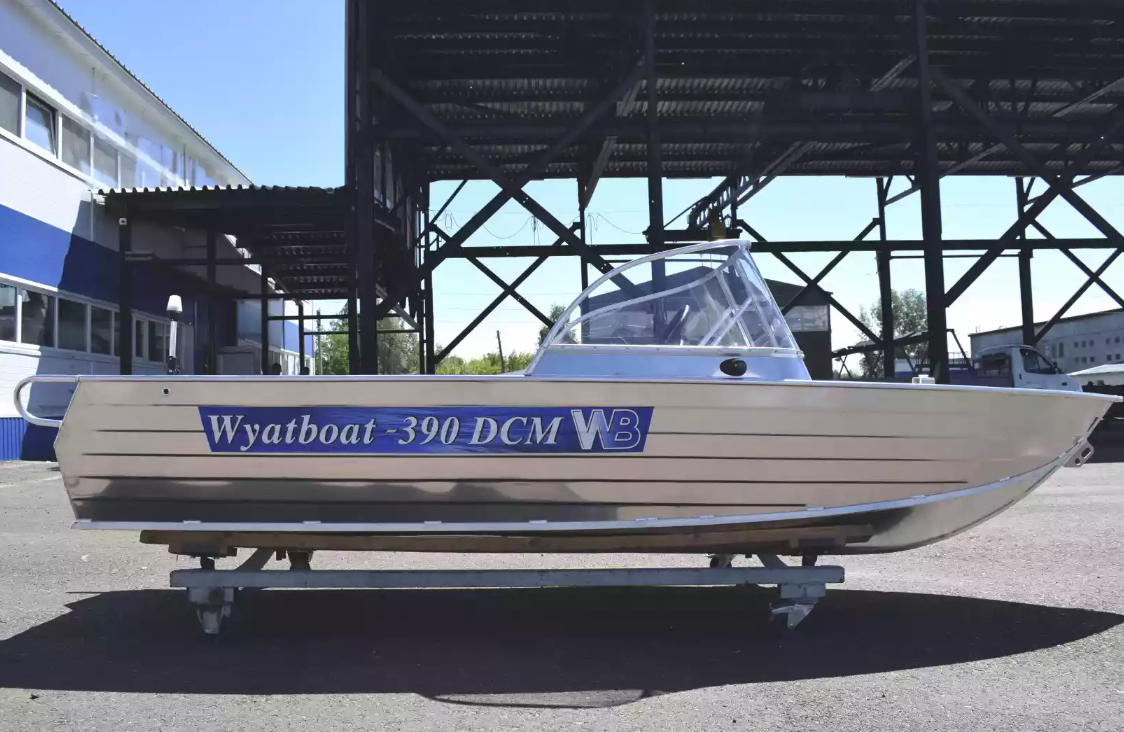 Алюминиевая лодка Wyatboat-390 DCM в Ухте
