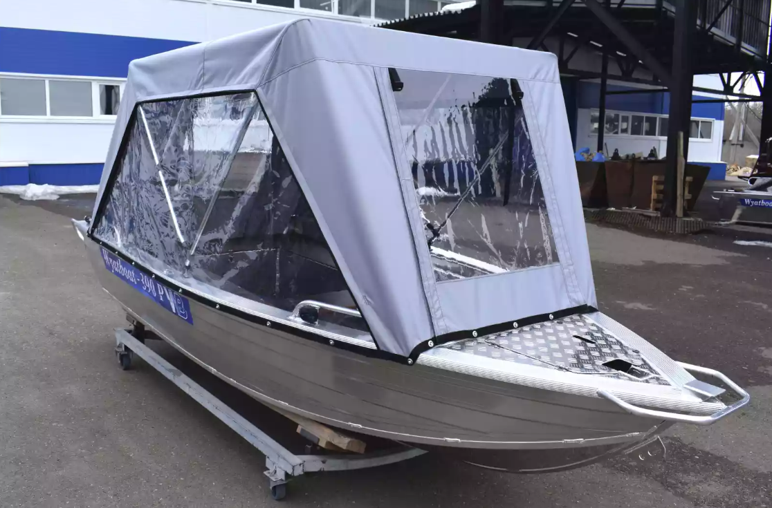 Алюминиевая лодка Wyatboat-390РМ в Ухте
