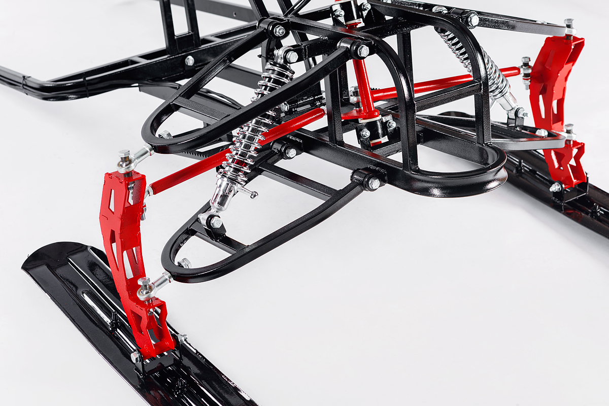 Лыжный модуль IKUDZO с подогревом ручек пластиковые лыжи в Ухте