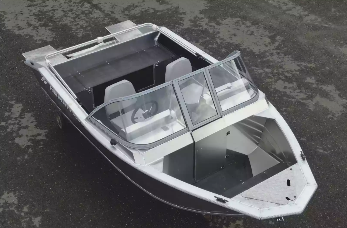 Алюминиевый катер Неман-450 DC NEW без покраски в Ухте