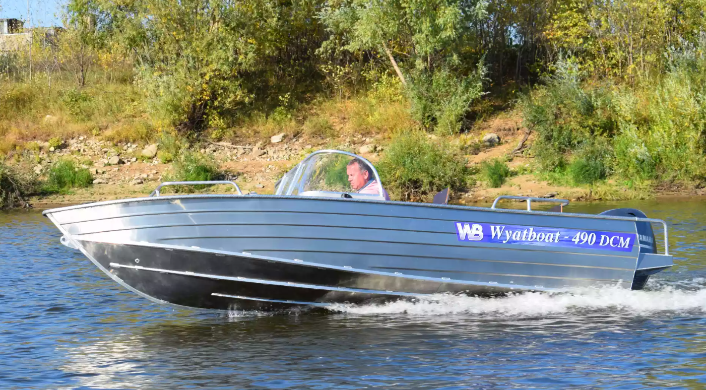 Алюминиевый катер Wyatboat-490 DCM в Ухте
