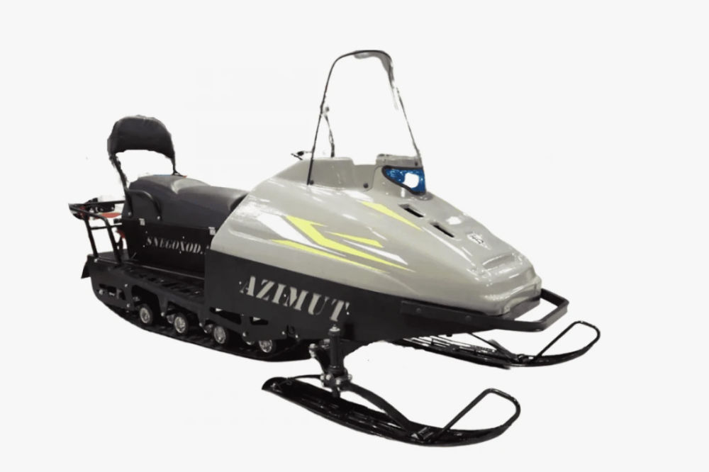 Миниснегоход Бурлак Азимут 20 л.с. , эл.запуск, реверс, тормоз гидравл, капот серый в Ухте