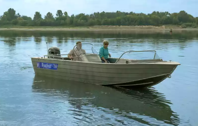 Алюминиевый катер Wyatboat-700 в Ухте