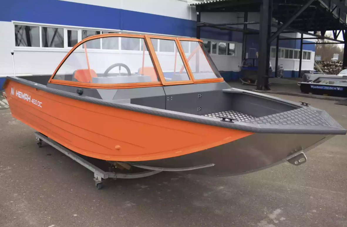 Алюминиевый катер Неман-480 DCM FISH в Ухте
