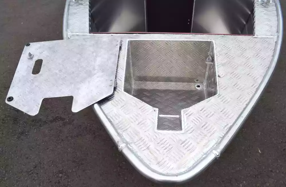 Алюминиевая лодка Wyatboat-390 DCM Увеличенный борт в Ухте