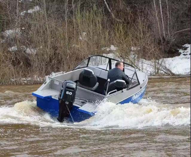 Алюминиевый катер Неман 500 в Ухте