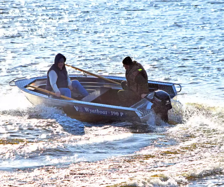 Алюминиевая лодка Wyatboat-390 P в Ухте