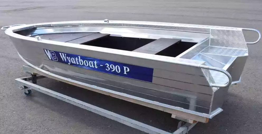 Алюминиевая лодка Wyatboat-390Р Fish в Ухте