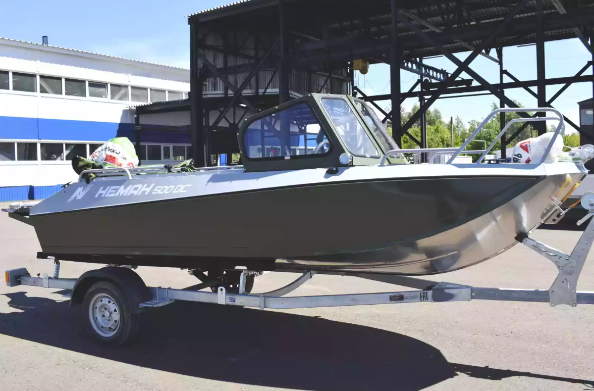 Алюминиевый катер Неман-500 DC Pro в Ухте