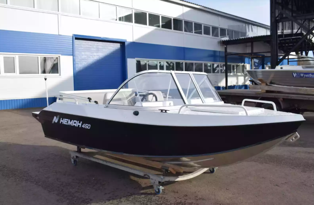 Алюминиевый катер Неман-450 в Ухте