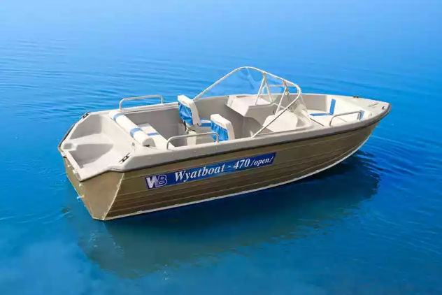 Комбинированный катер Wyatboat-470 Open в Ухте