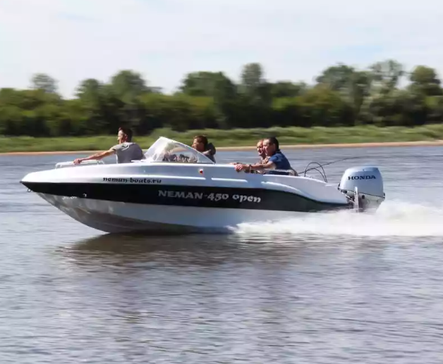 Стеклопластиковый катер Neman-450 Open в Ухте