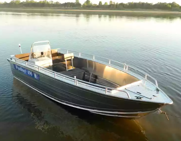 Алюминиевый катер Wyatboat-490 C в Ухте