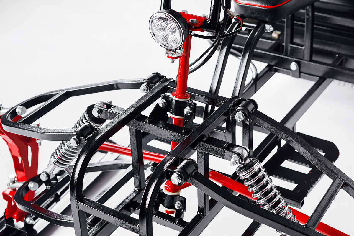 Лыжный модуль IKUDZO с подогревом ручек пластиковые лыжи в Ухте