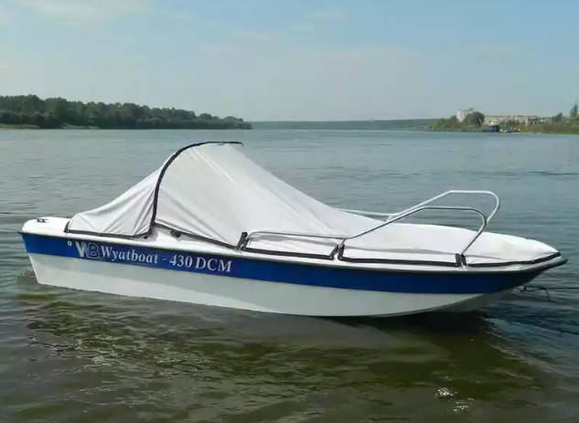 Стеклопластиковый катер Wyatboat-430 DCM (тримаран) в Ухте