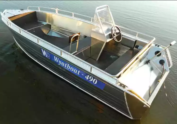 Алюминиевый катер Wyatboat-490 C в Ухте