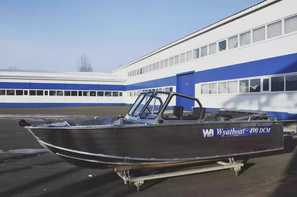 Алюминиевый катер Wyatboat-490 DCM Pro в Ухте