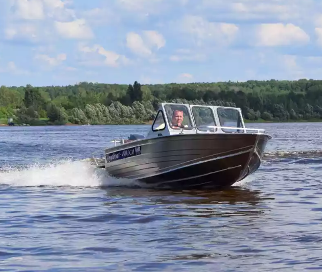 Алюминиевый катер Wyatboat-490 DCM Pro в Ухте