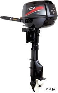 Лодочный мотор 4-х тактный HDX F 5 BMS в Ухте