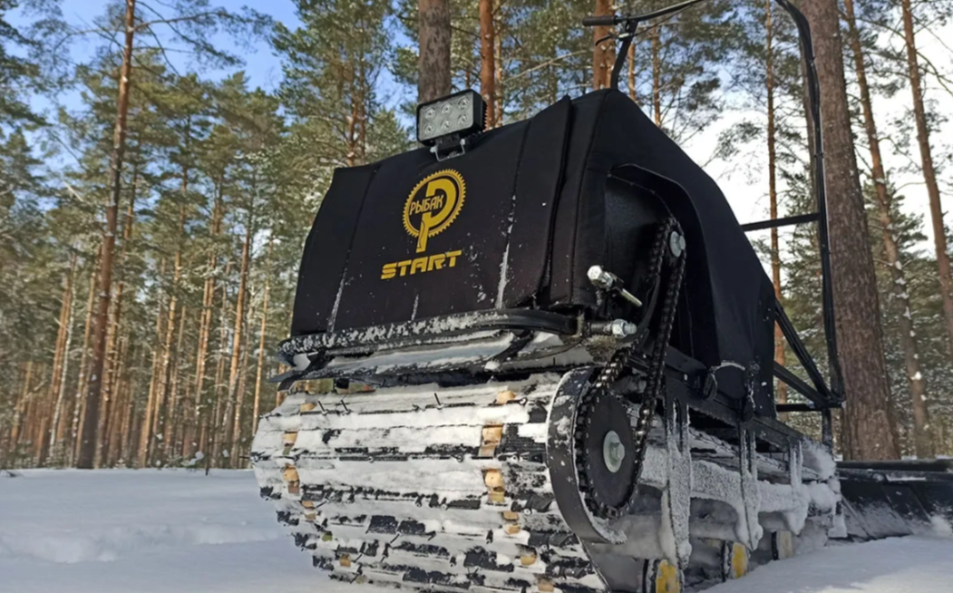 Мотобуксировщик РЫБАК СТАРТ Lifan 15 л.с (тканный капот) в Ухте