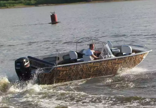 Алюминиевый катер Wyatboat-660 в Ухте