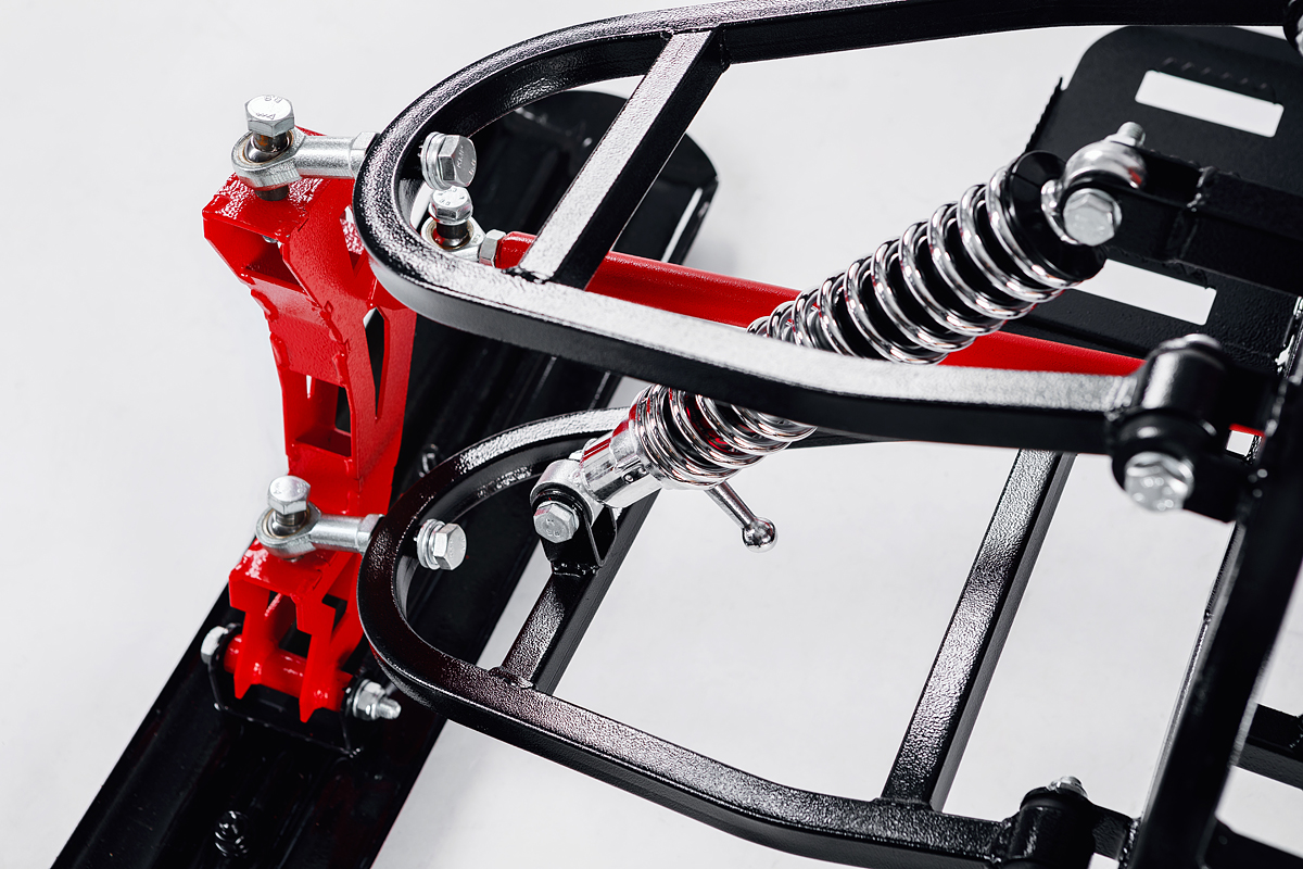 Лыжный модуль IKUDZO с подогревом ручек пластиковые лыжи в Ухте