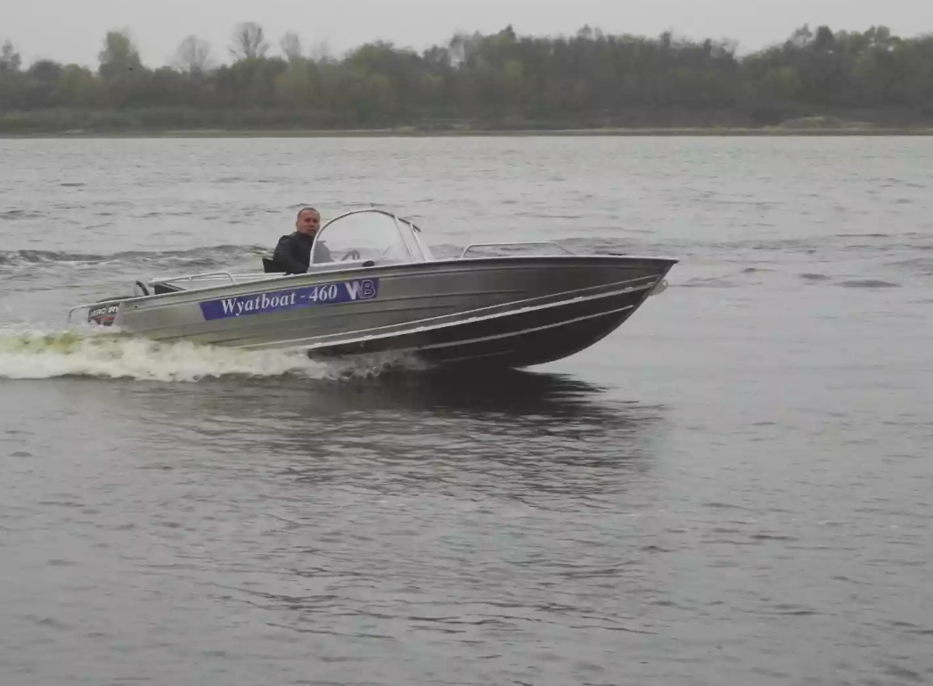 Алюминиевый катер Wyatboat-460 DCM в Ухте