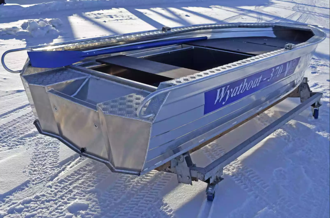 Алюминиевая лодка Wyatboat-370 Р FISH в Ухте