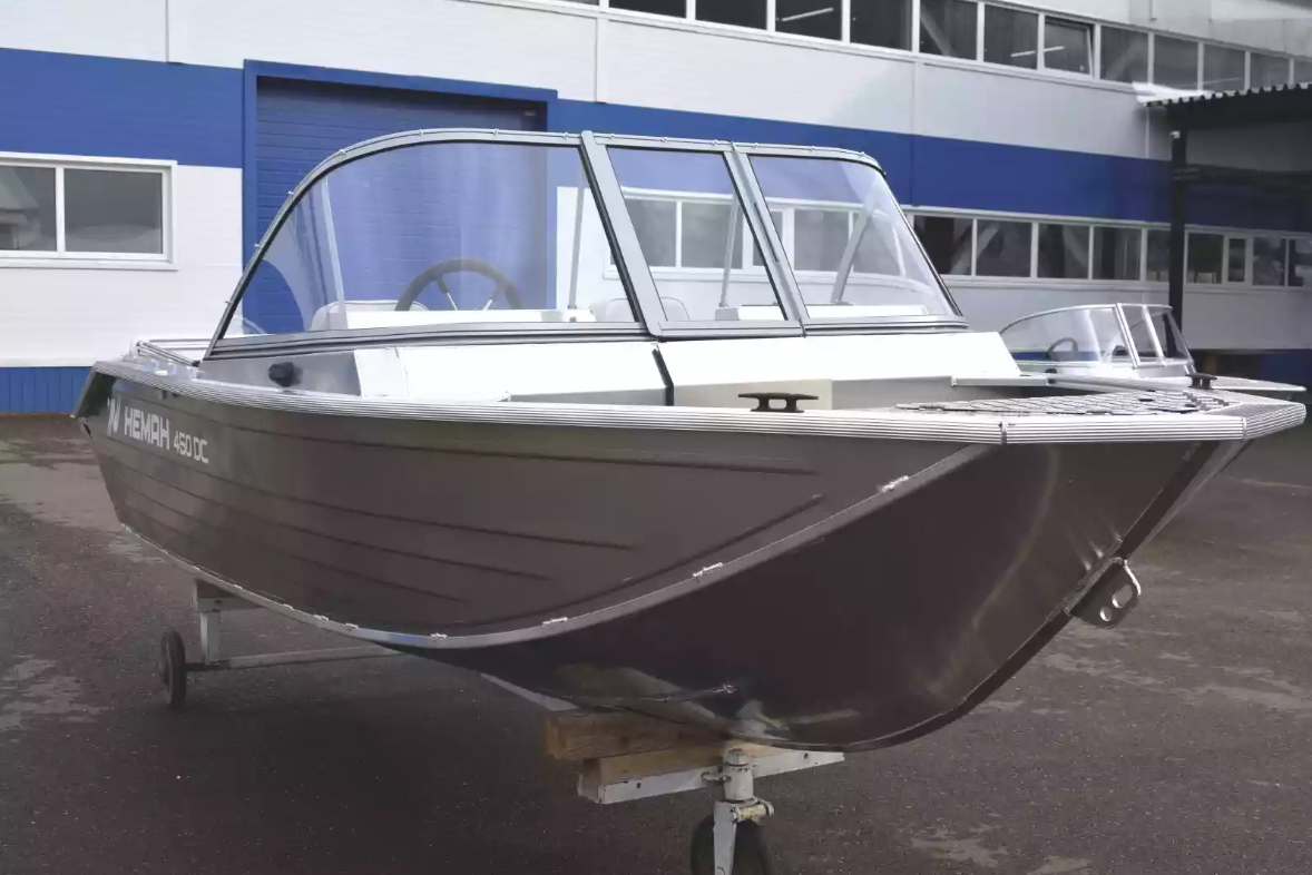 Алюминиевый катер Неман-450 DC NEW без покраски в Ухте
