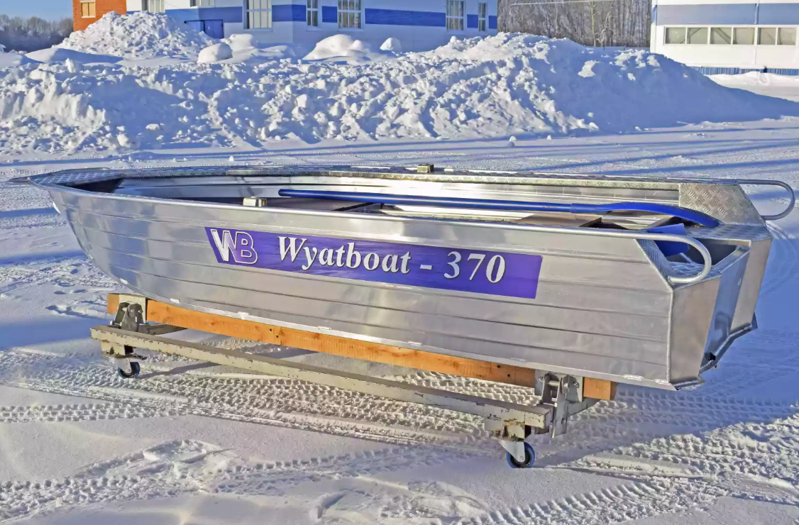 Алюминиевая лодка Wyatboat-370 Р FISH в Ухте
