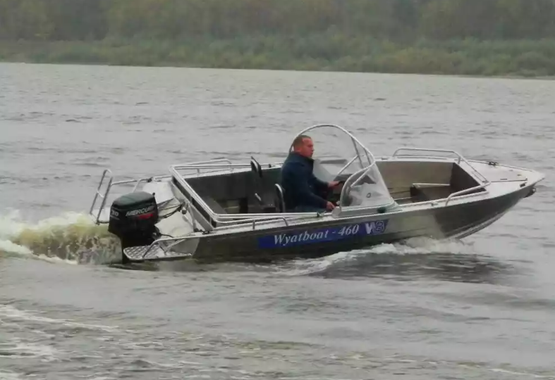 Алюминиевый катер Wyatboat-460 DCM в Ухте