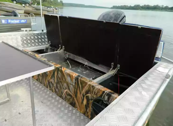 Алюминиевый катер Wyatboat-660 в Ухте