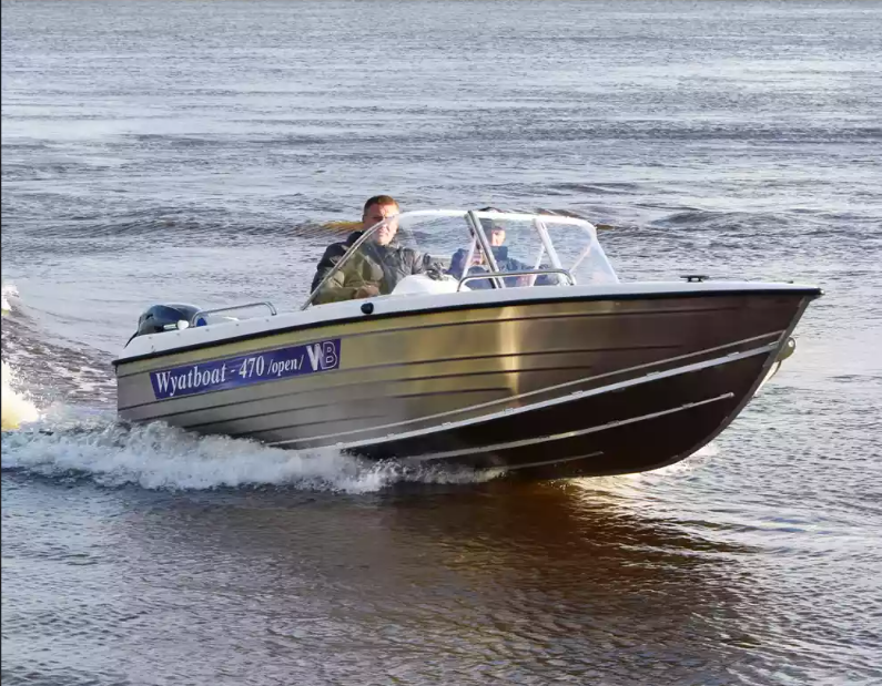Комбинированный катер Wyatboat-470 Open в Ухте
