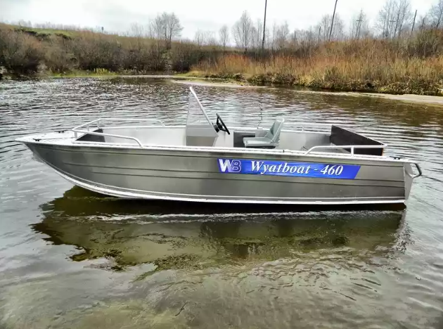 Алюминиевый катер Wyatboat-460 C в Ухте