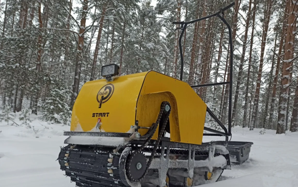 Мотобуксировщик РЫБАК СТАРТ Lifan 15 л.с. (металлический капот) в Ухте