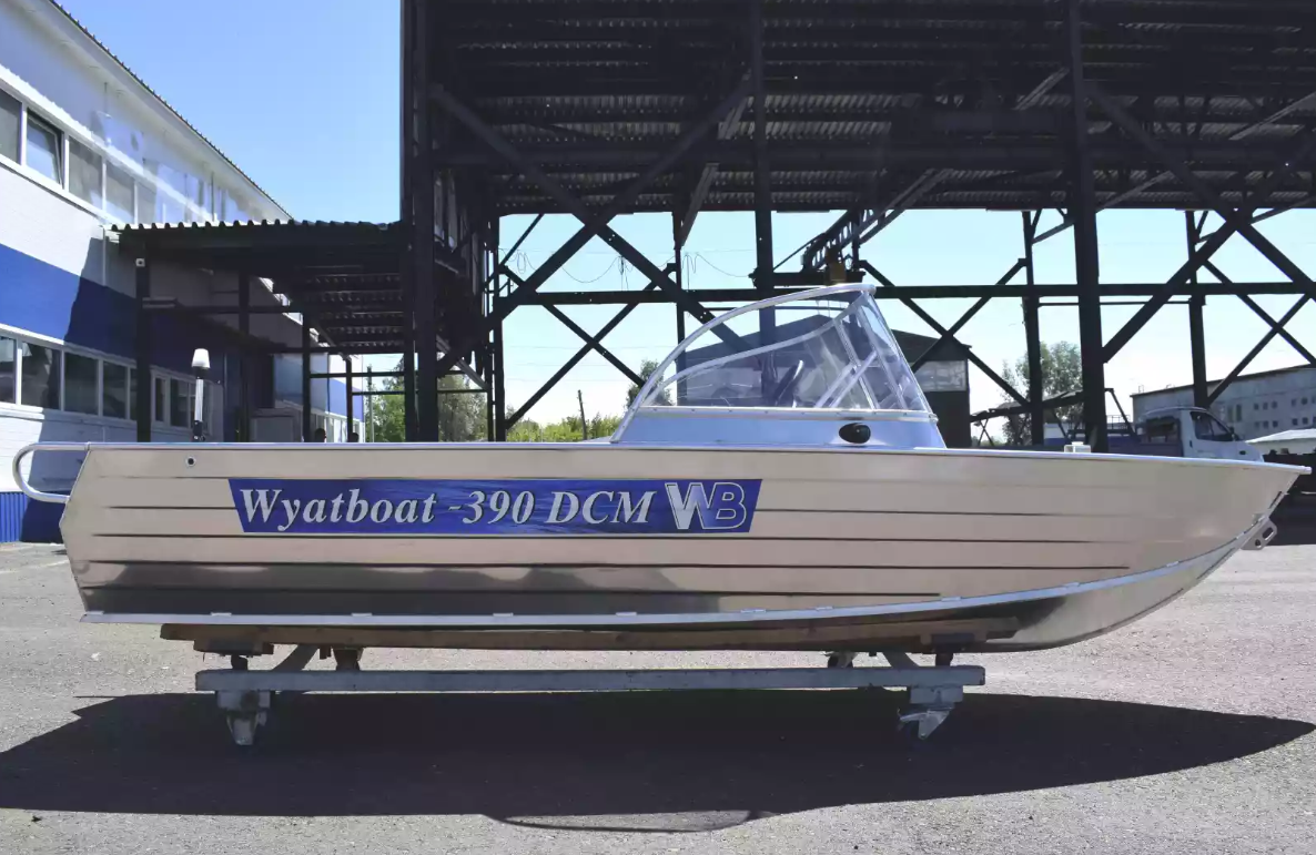 Алюминиевый катер Wyatboat-390 DCM в Ухте
