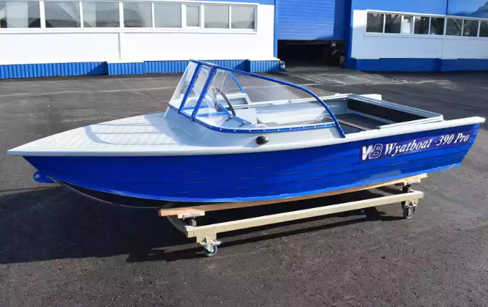 Алюминиевый катер Wyatboat-390 Pro в Ухте