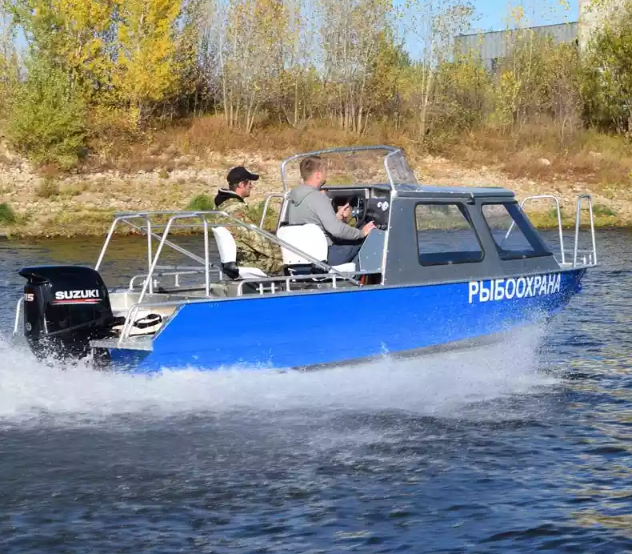 Алюминиевый катер Неман 550 с каютой в Ухте