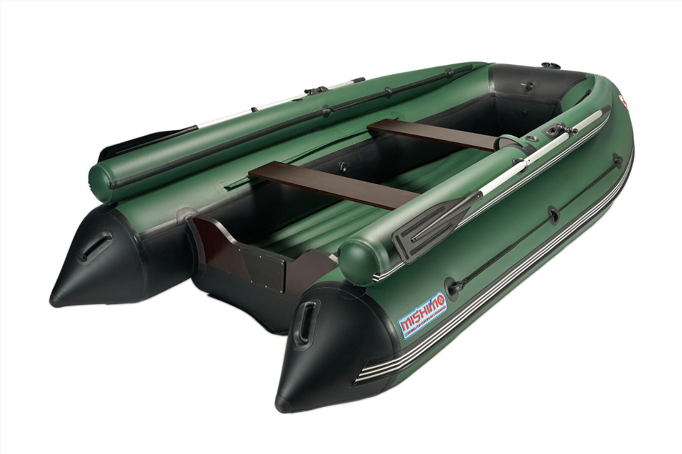 КОМПЛЕКТ ЛОДКА MISHIMO FAMILY LITE 370 + МОТОР MARLIN MP 9.9 AMHS PROLINE FORCE в Ухте