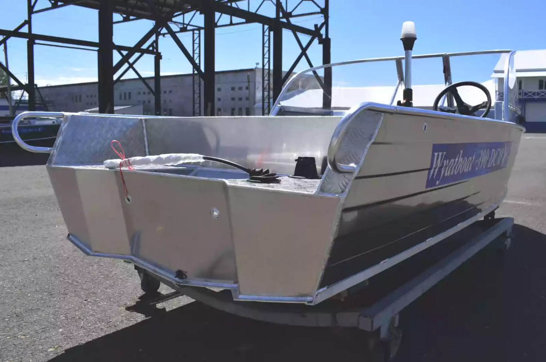 Алюминиевая лодка Wyatboat-390 DCM в Ухте