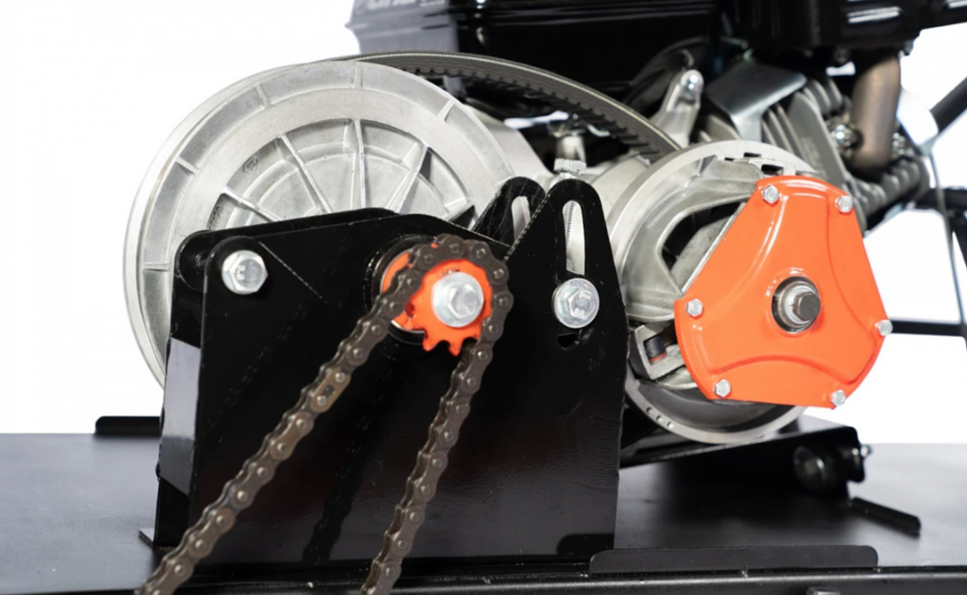 Мотобуксировщик БУРЛАК-M2 LFK 9 л.с. (передний привод, катки) в Ухте