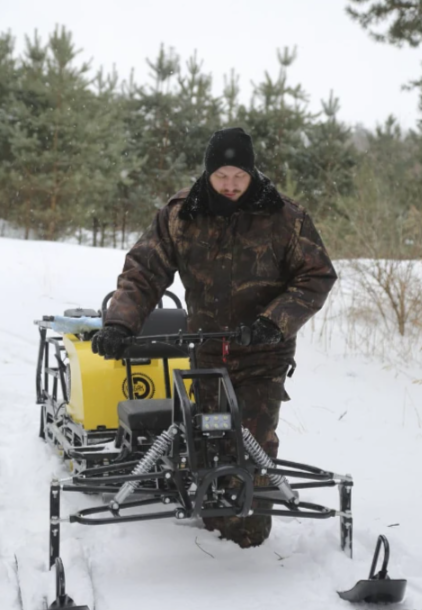 Мотобуксировщик РЫБАК PK 15 л.с. (короткая база 1230мм) в Ухте