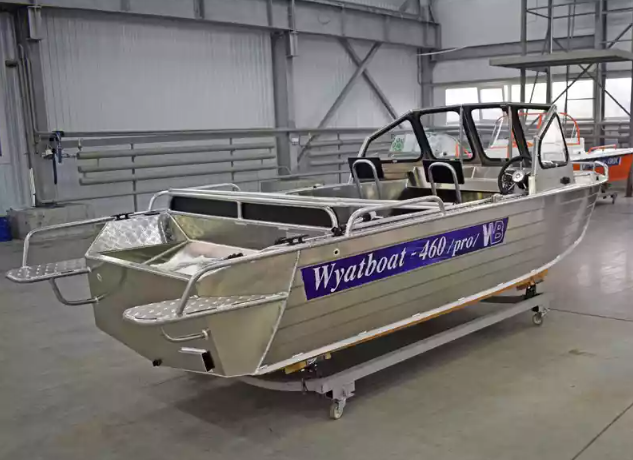 Алюминиевый катер Wyatboat-460 DCM Pro в Ухте