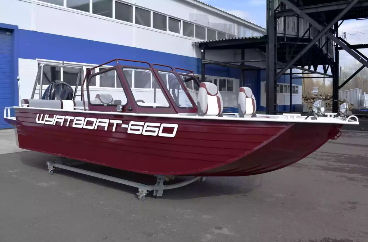 Алюминиевый катер Wyatboat-660 в Ухте