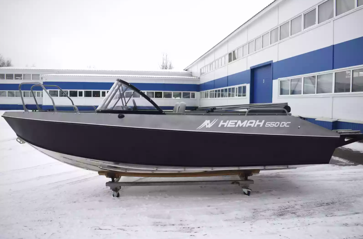 Алюминиевый катер Неман 550 DC в Ухте