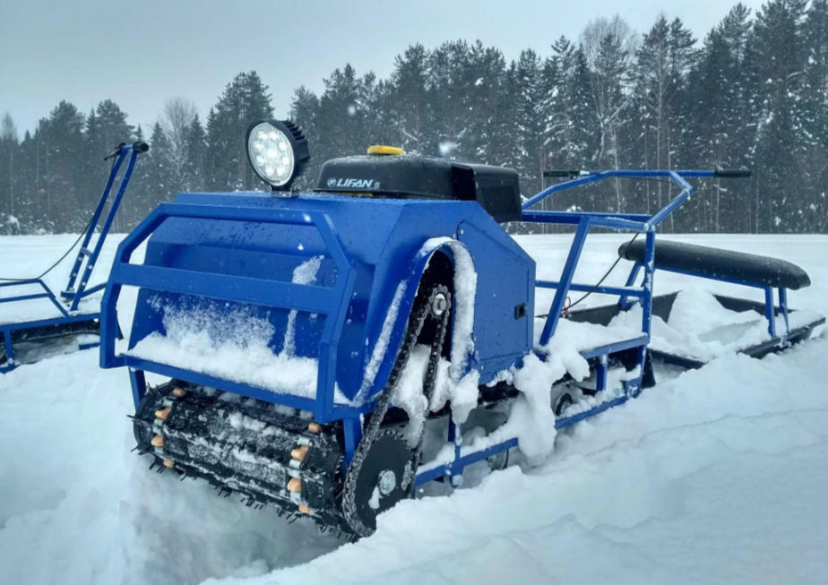 Мотобуксировщик Альбатрос-XLV 9 мини, тележки, 1250 мм в Ухте